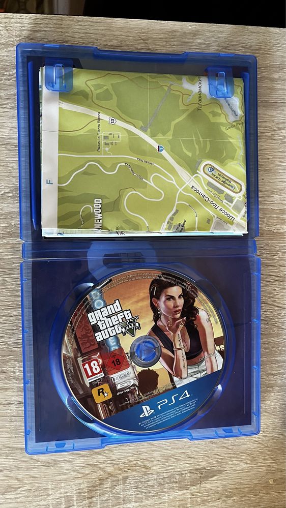 Диски на PS4 абсолютно новые