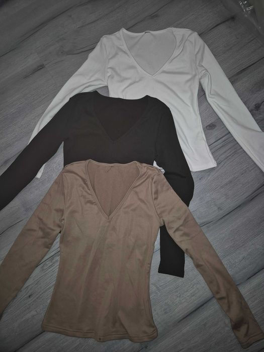 Set 3 Bluze fleece la interior dama xs s