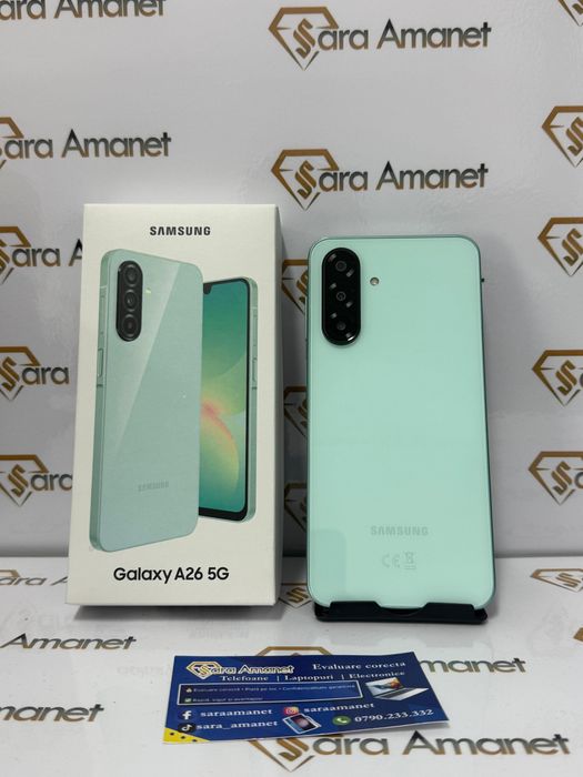 Samsung A26 5G ( nou ) Sara Amanet