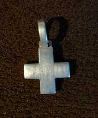 Pandantiv din argint cruce