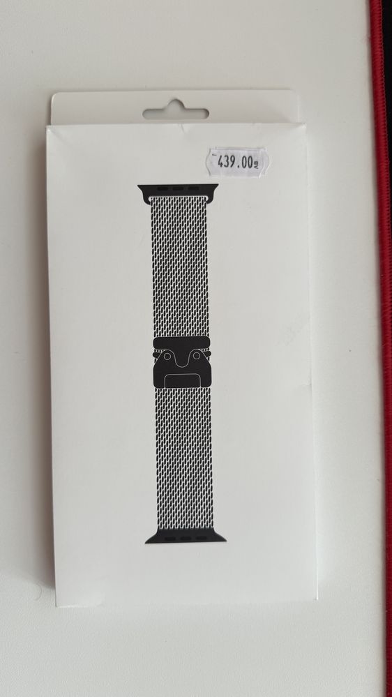 Apple Watch Titanium Milanese Loop 49mm размер S