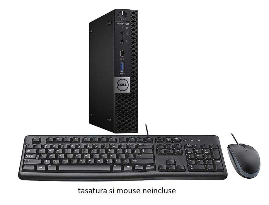 Dell OptiPlex 7050 Micro  i7-7700t 8-32 GB DDR4 128-1TBGB SSD w10 gar3