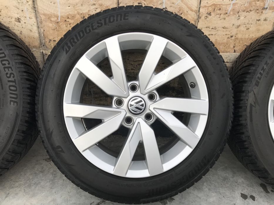Jante Roți 16 VW Caddy Touran Golf 5 6 7 8 Anvelope iarna 205 55 R16