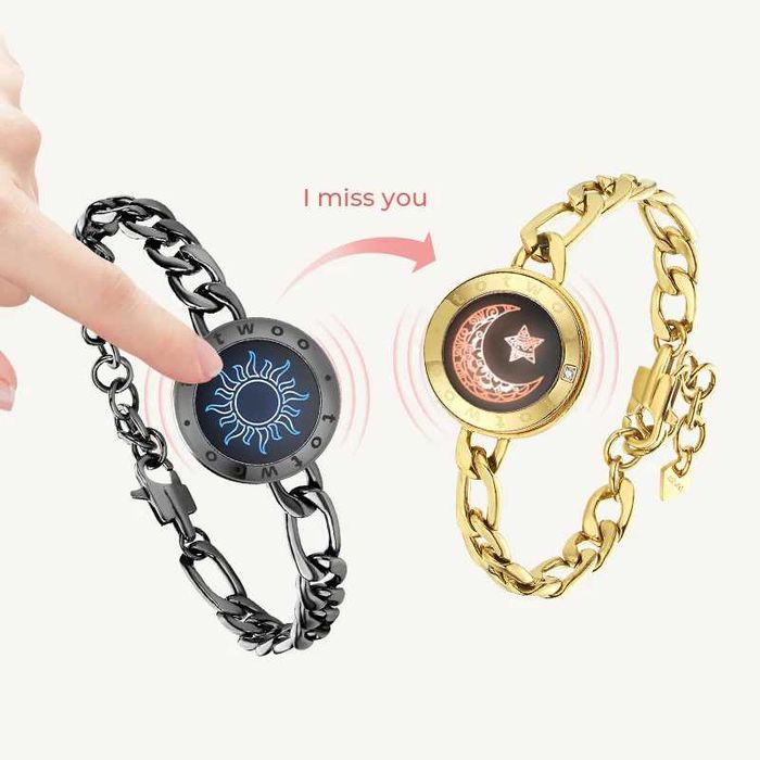 Bratari inteligente touch, bluetooth BT 5.1, TOTWOO ,Sun&Moon.