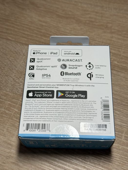Sennheiser Momentum True Wireless 4  SIGILATE