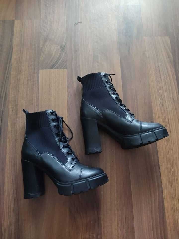 Ghete inalte piele aldo masura 40, botine inalte