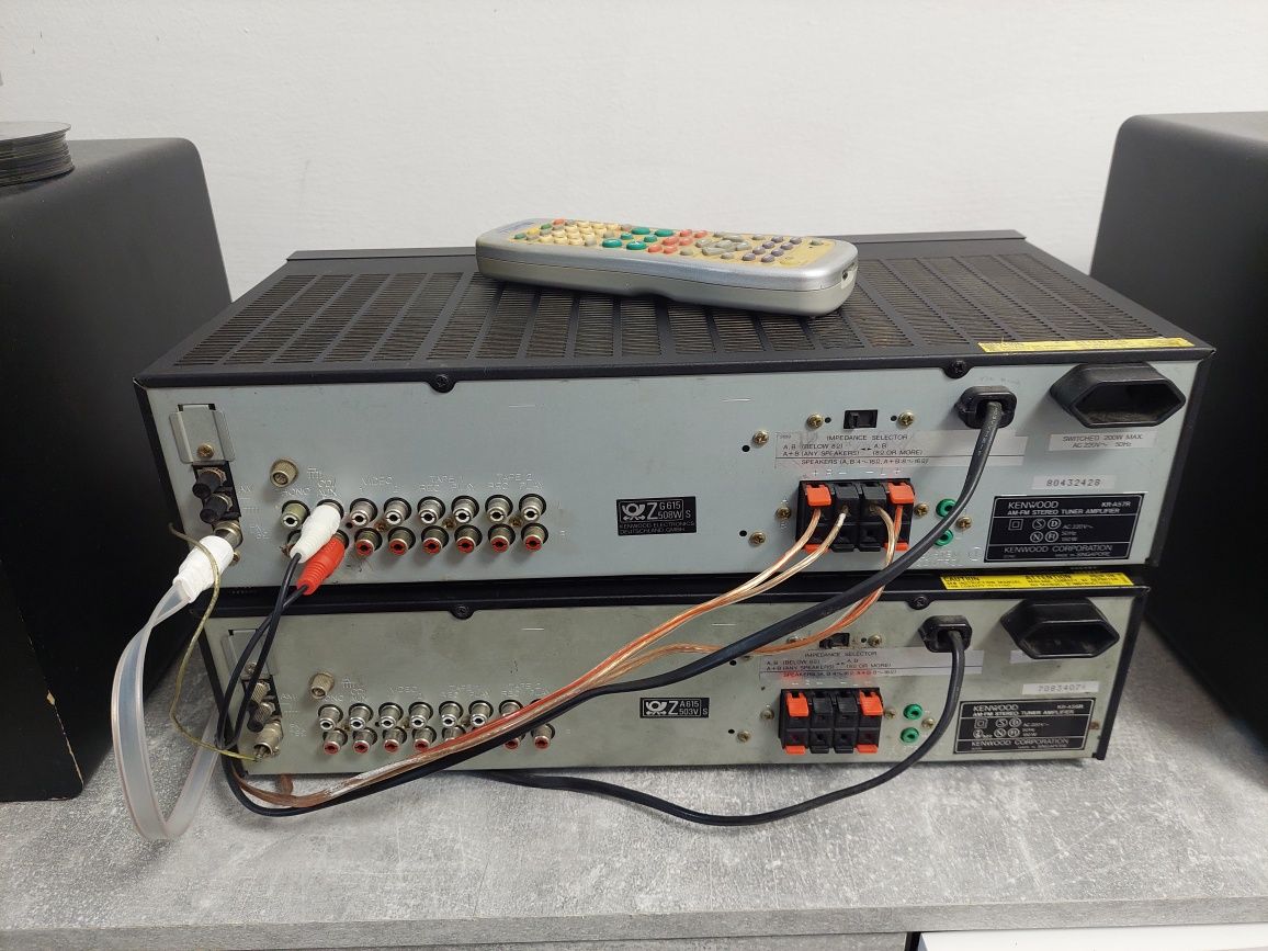 Amplituner KENWOOD KR-A57R perfect funcțional  TELECOMANDĂ