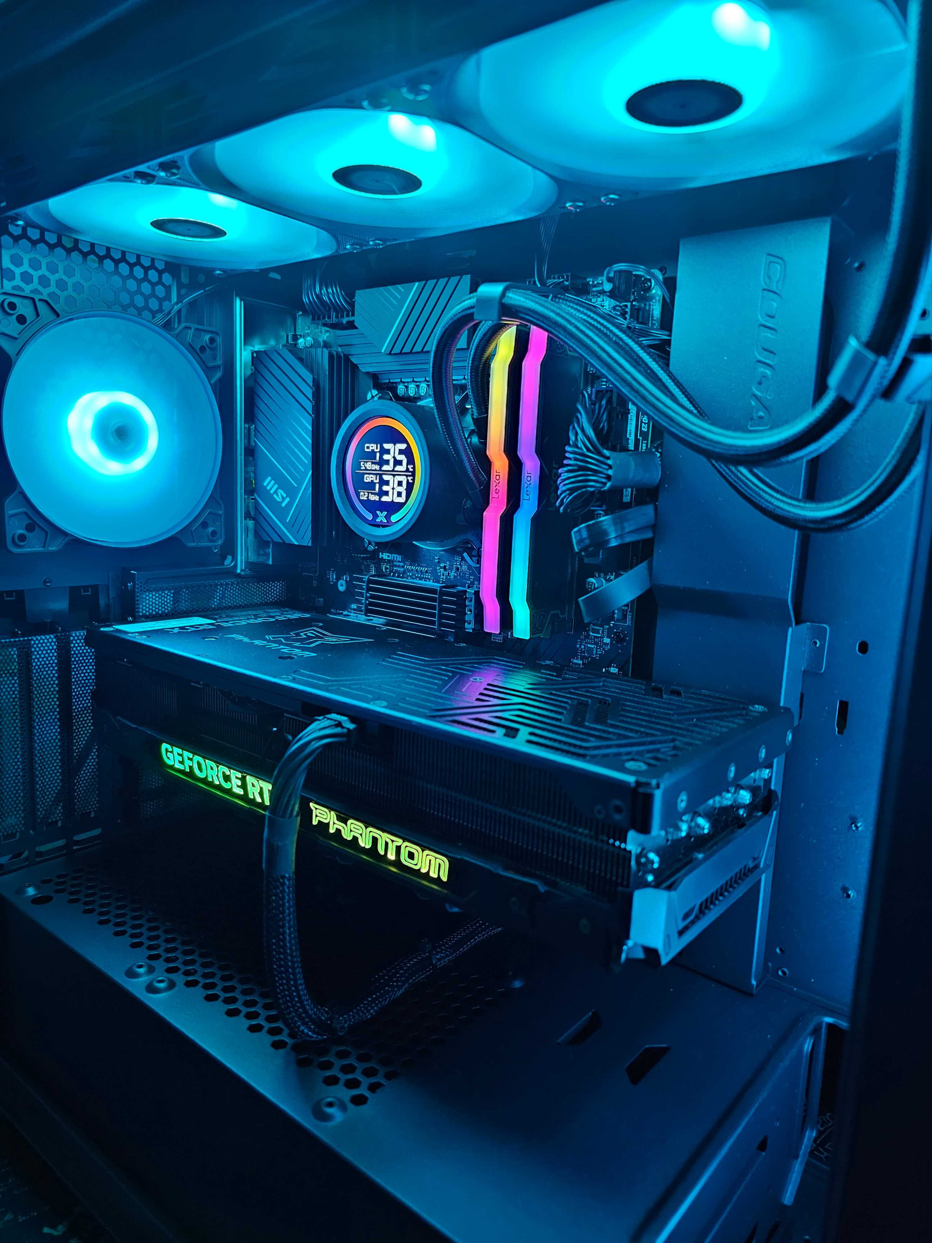 Геймърско PC – Intel i7-14700K | RTX 4080 | DDR5 32GB | NVMe 2TB
