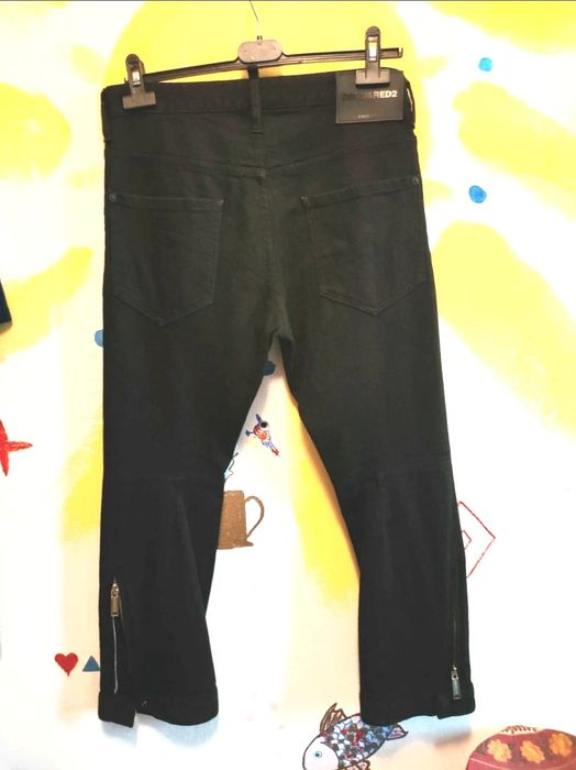 Dsquared2 men cu fermoare la picioare, marimea 48