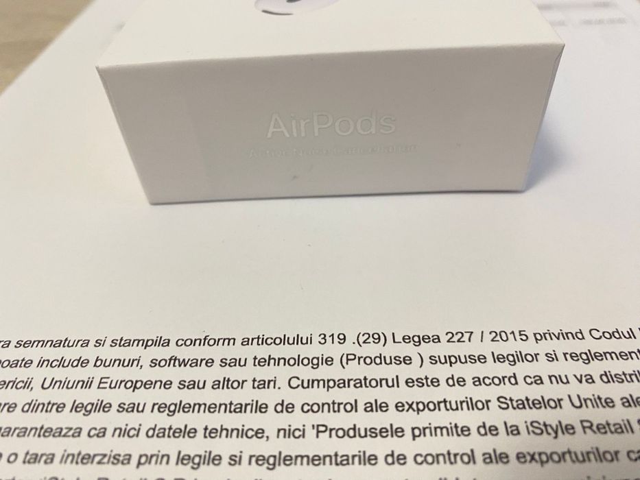 Airpods 4 ANC - Noi, Sigilate - Cadoul Ideal - Urgent
