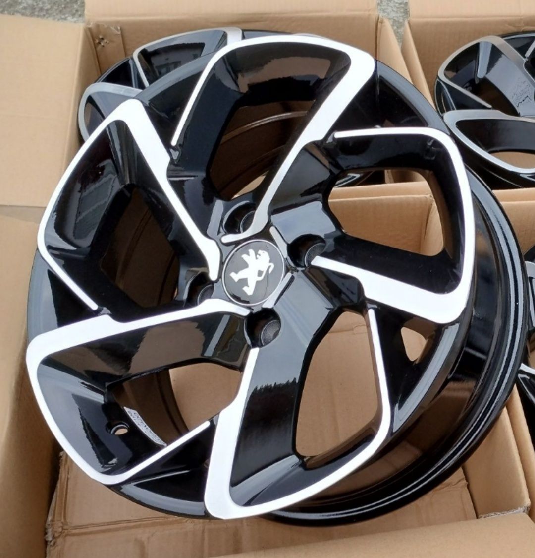 Jante 15 Peugeot 208, 207, 206, 307. 308;  Partner 4x108 R15 ET25