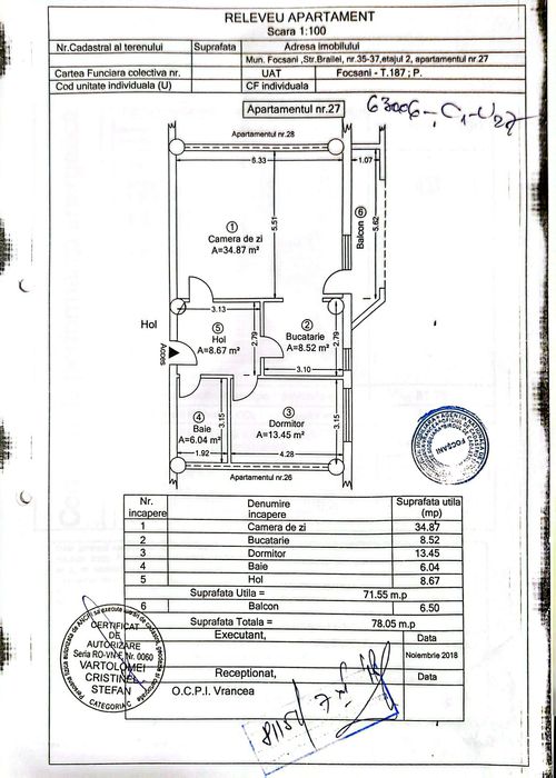 2 camere Brailei superspatios
