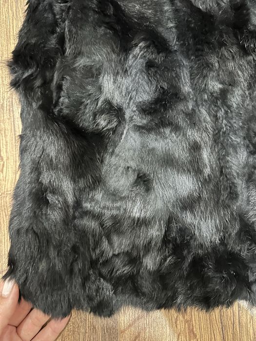 Елек, черен, естествен косъм, късокосмест