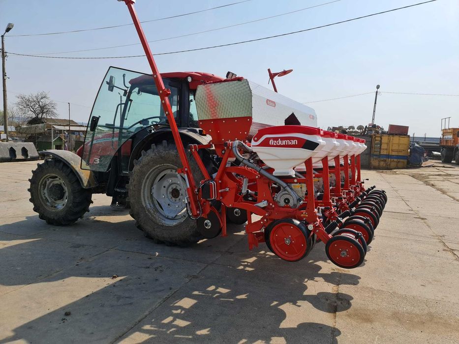 Semanatoare 6 R dublu disc cu fertilizare