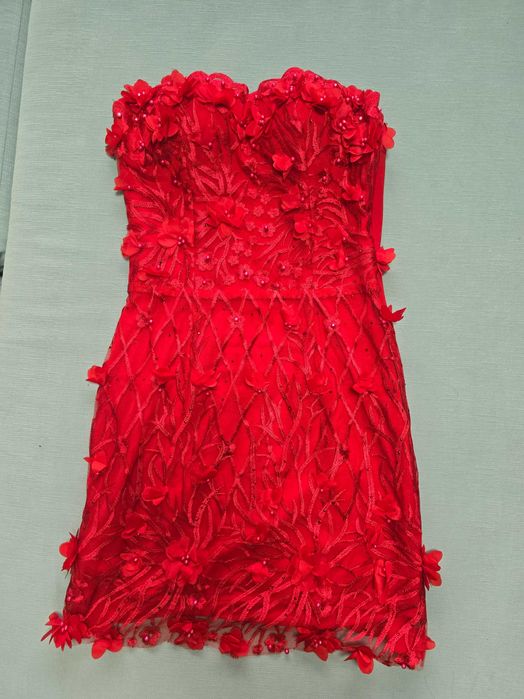 Дизайнерска нова дамска рокля размер М / Velvet Angel