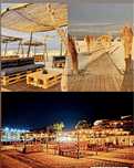 Vand canapele beach bar