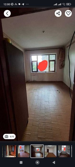 Тезда сотилади 2 ламчи кредитга хам берилади. 4 этажли дом 2 этаж 2 хо