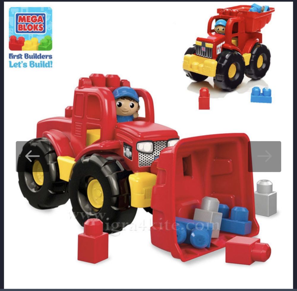 Fisher price Mega blocks - камион със строителни блокчета