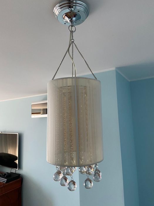 2 Lămpi/ Candelabre cu cristale