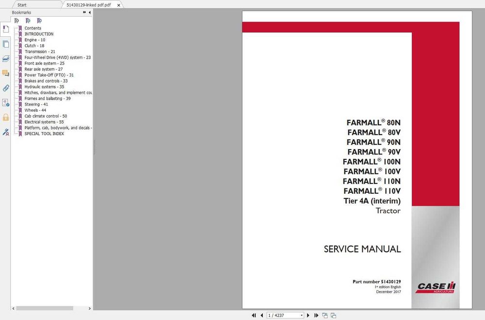 Case & New Holland Agricultura si Constructii - Manuale de reparatii