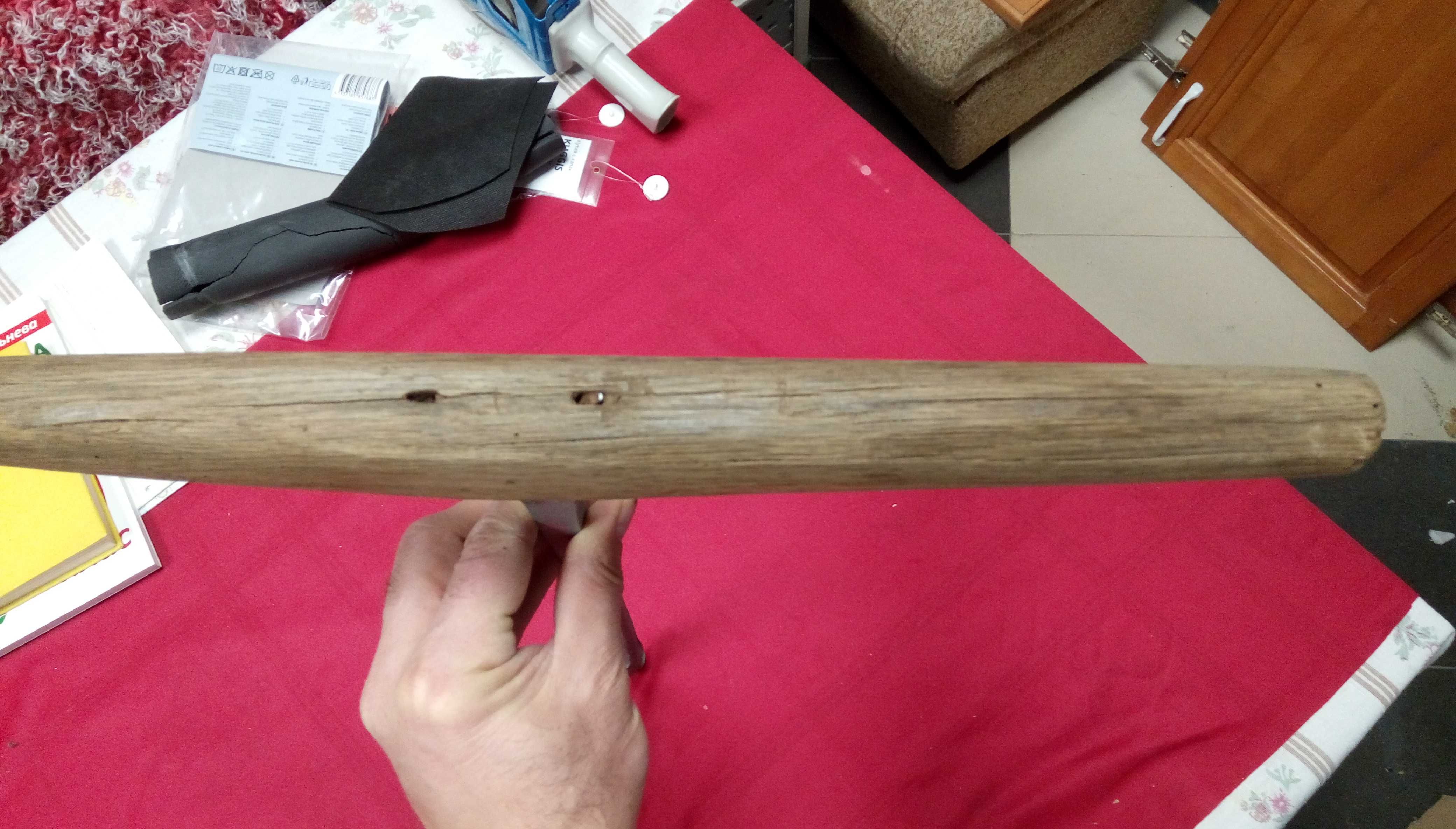 Дърводелски свредел от ковано желязо - ретро инструмент, маткап