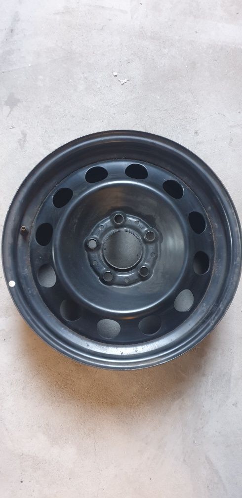 Jante tabla R16, 5x120, senzori presiune si capace roți originale Bmw