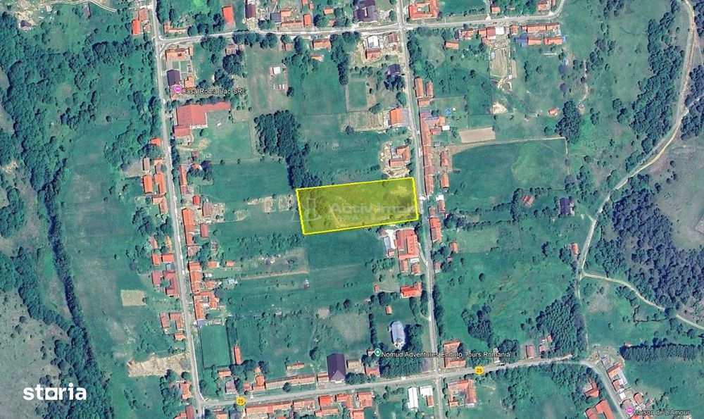 Teren Intravilan in zona Trei Ape, 6889 Mp., 14,5 EuroMp., Brebu Nou