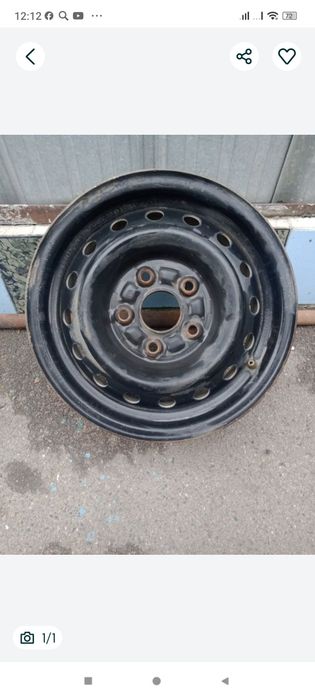 Железные диски на Тойоту Ипсум .