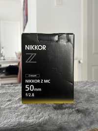 Nikon Z 50mm F 2.8 Obiectiv Foto Mirrorless Macro