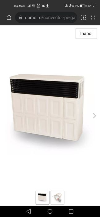 Vând 2 convectoare pe gaz 400 lei/buc, Brasov