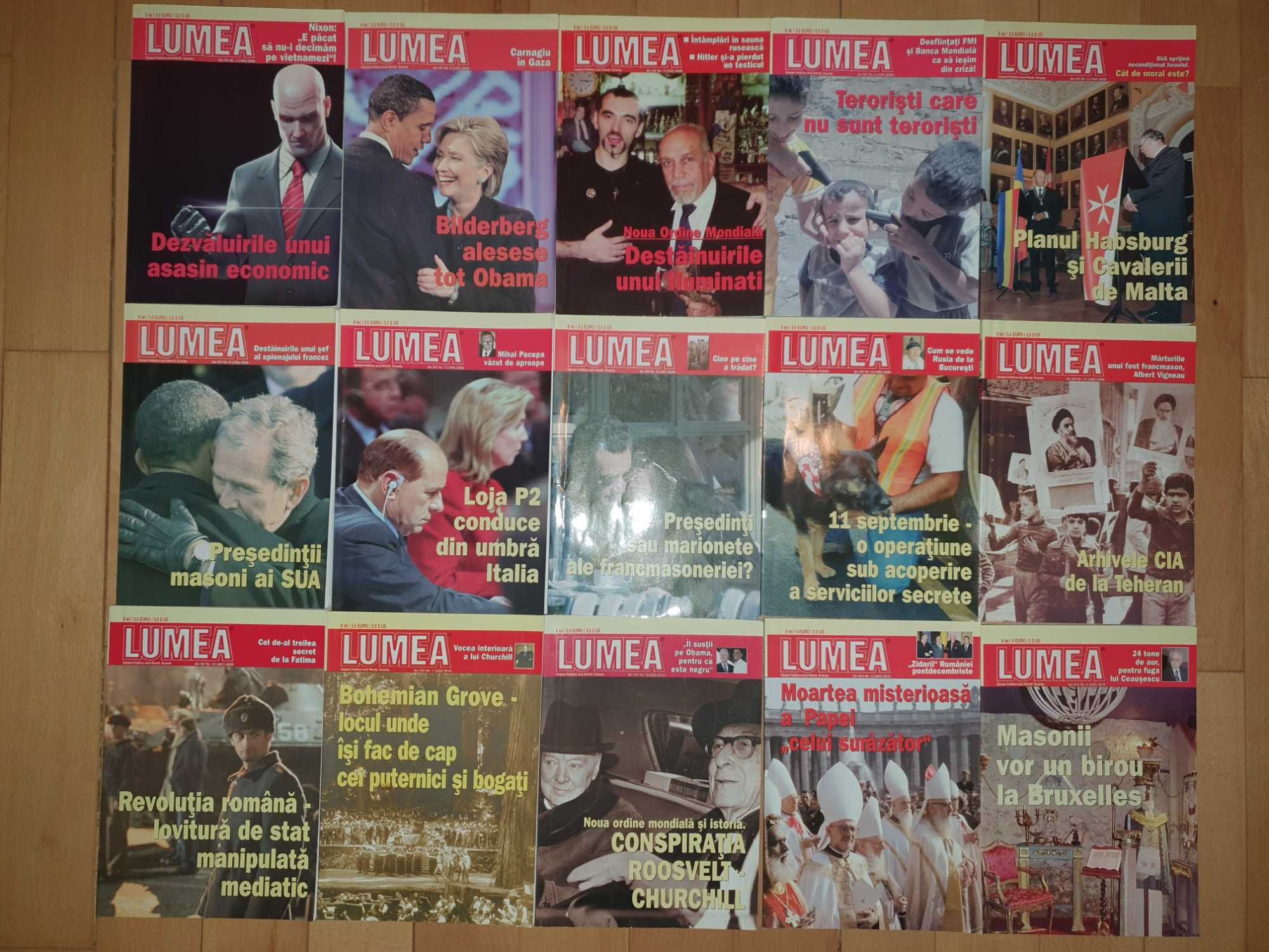 Colecție revista Lumea (73 numere)