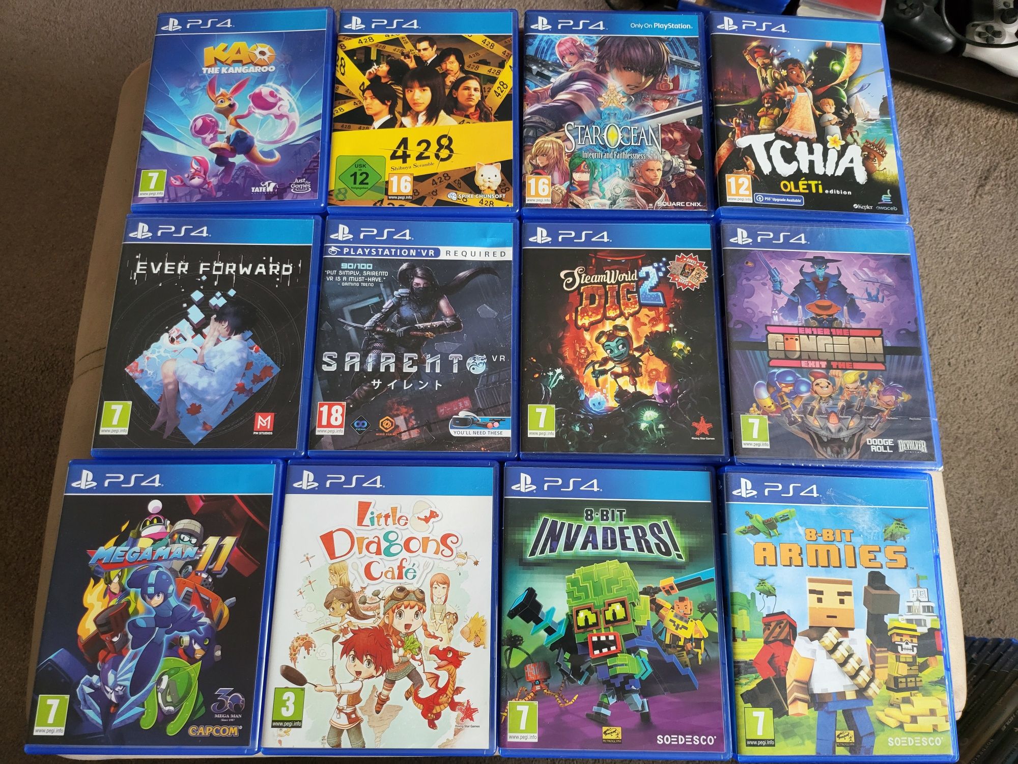 52 игри за Playstation 4 комплект