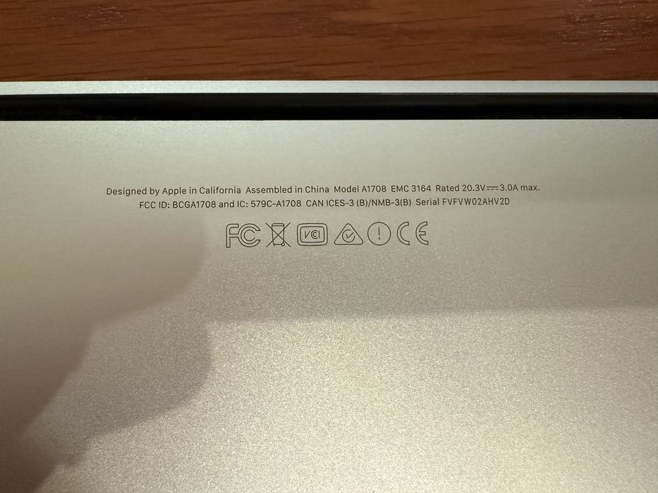 MacBook Pro 2016 Silver