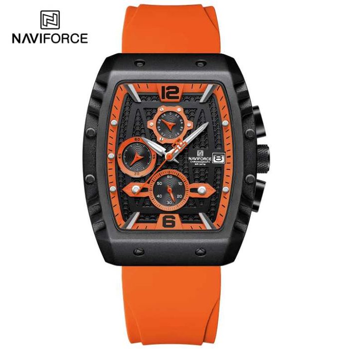 Мъжки часовник – NAVIFORCE NF8025 – Orange