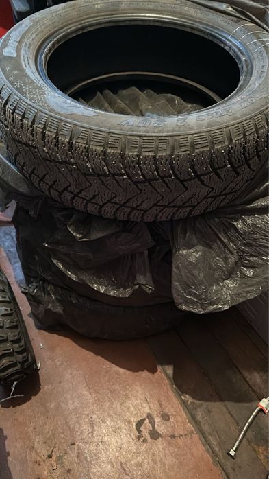 Зимняя резина на шипах