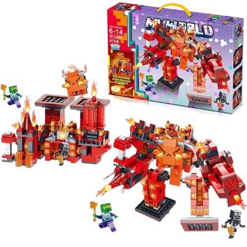 Конструктор Майнкрафт Трансформърс, 490+ части Minecraft My World