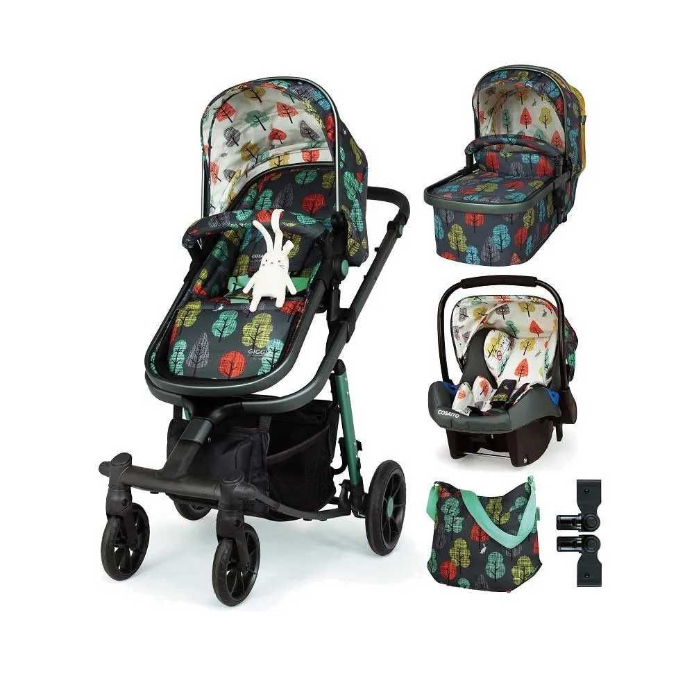 Бебешка количка 3 в 1 Cosatto Giggle Quad  - Hare Wood