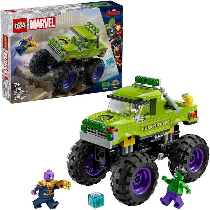LEGO® Marvel 76312 - Камионът на Хълк срещу Танос, офроуд