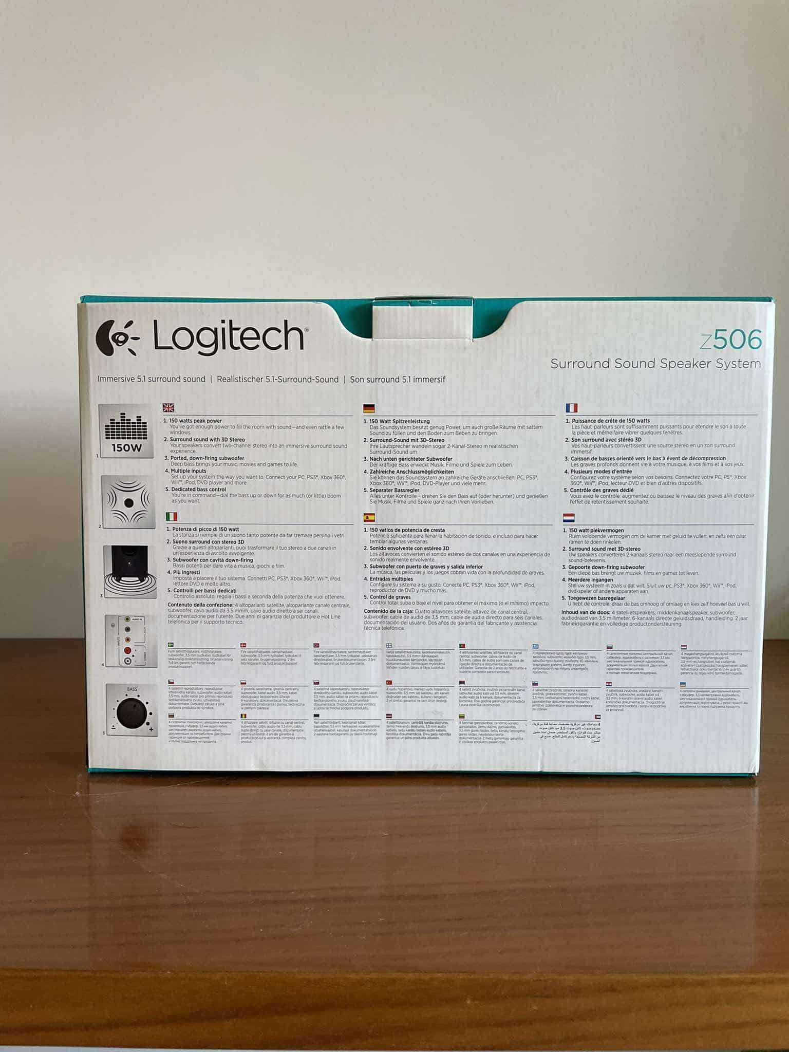 Колонки Logitech 5.1 Z506, 75W RMS