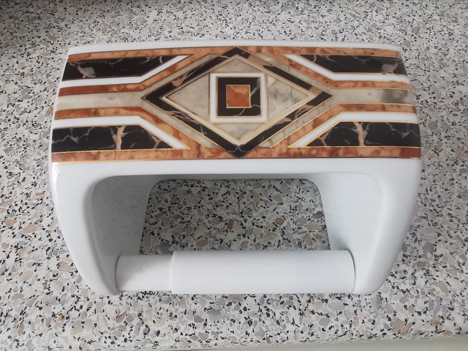 Suport ceramic hartie igienica toaleta