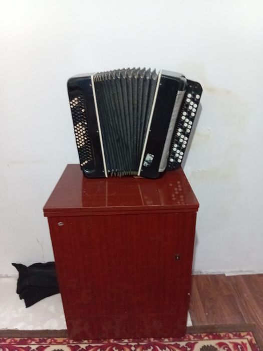 Прадажа гармошки и нажной швейной машинки