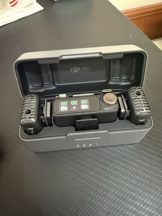 Микрофон DJI Mic 2 (2 TX + 1 RX + Charging Case) черный