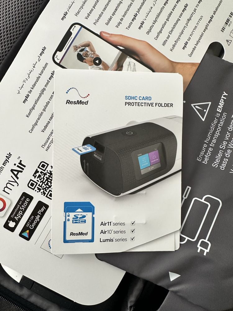 ResMed AirSense 11 apnee nocturna CPAP Nou!