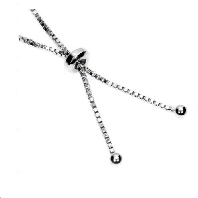 Brățară de lux din argint 925 placat cu aur alb 14K – cu Topaz Mystic