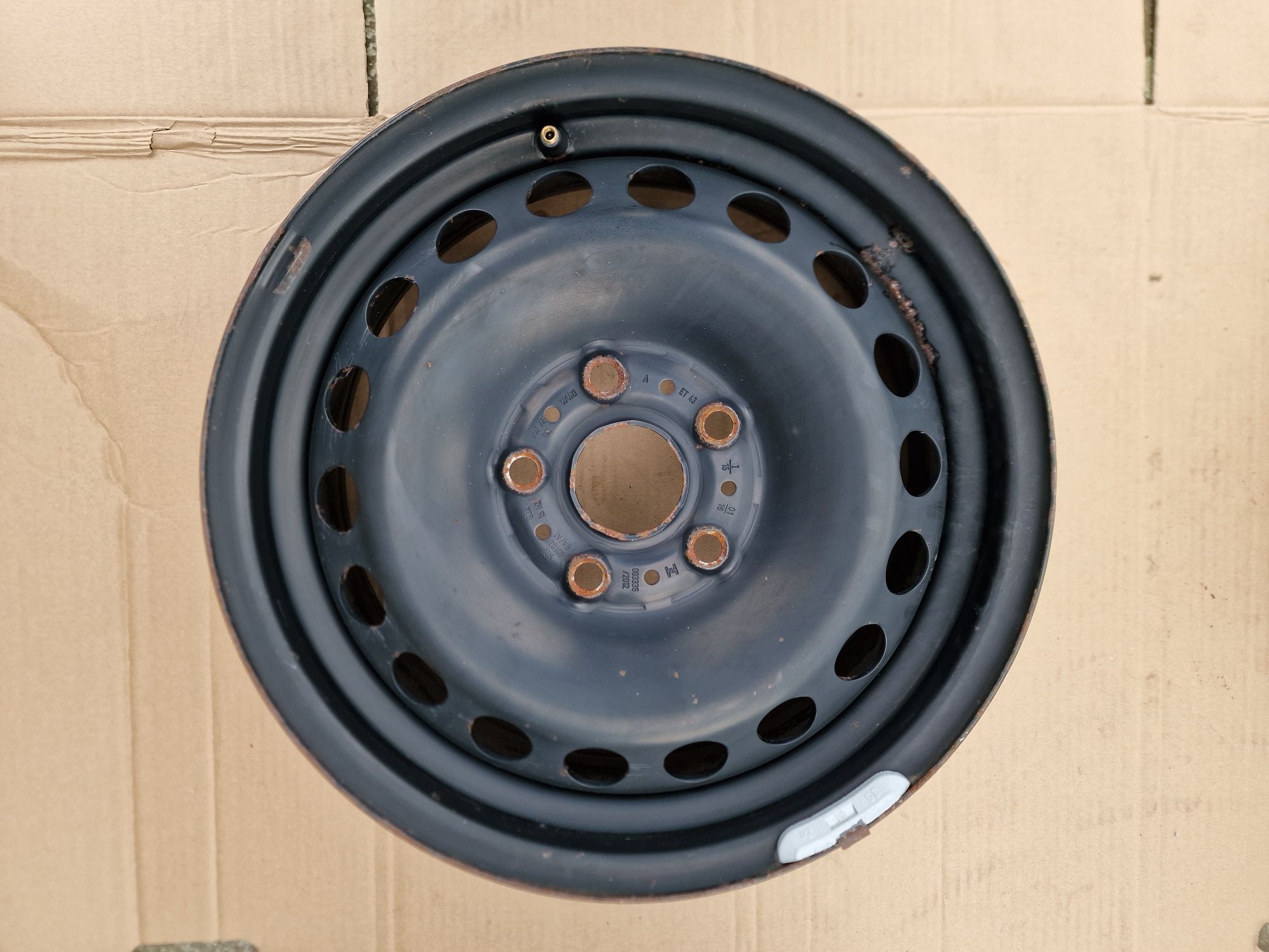 jante tabla R 15 ~ 5 x 112 ~ Volkswagen , Audi , Seat , Skoda ~ ET 43