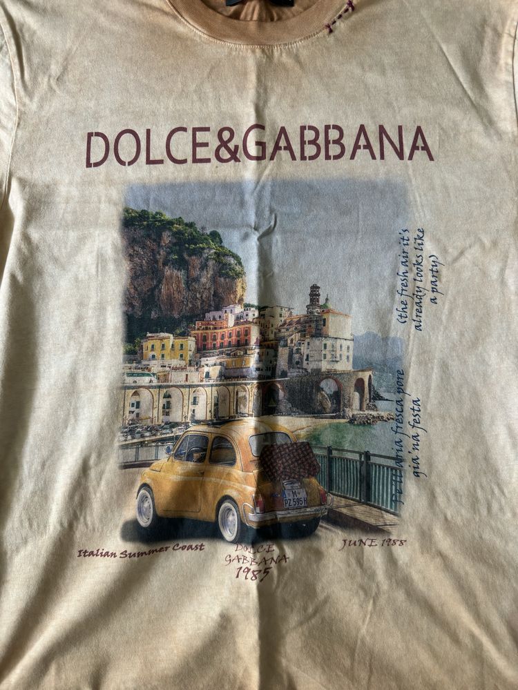 Tricou Dolce& Gabbana Marinea M Nou !