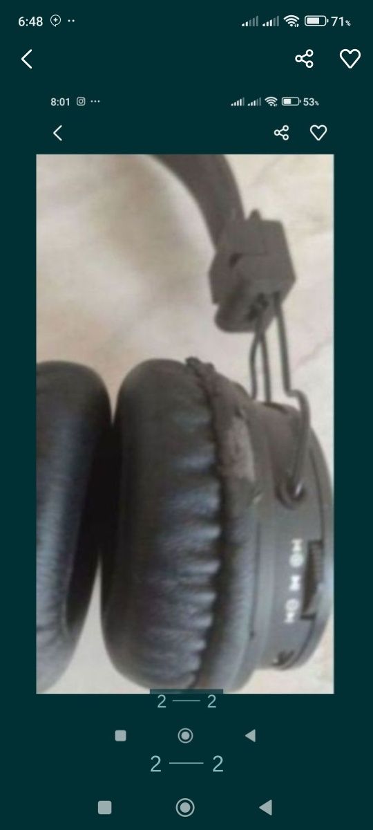 Блутуз аух наушник.