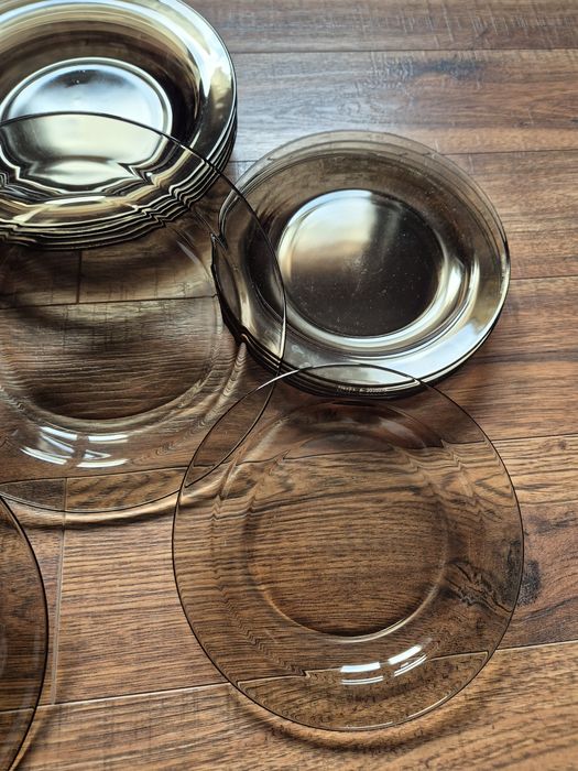 Set 18 piese vesela Arcoroc fumuriu