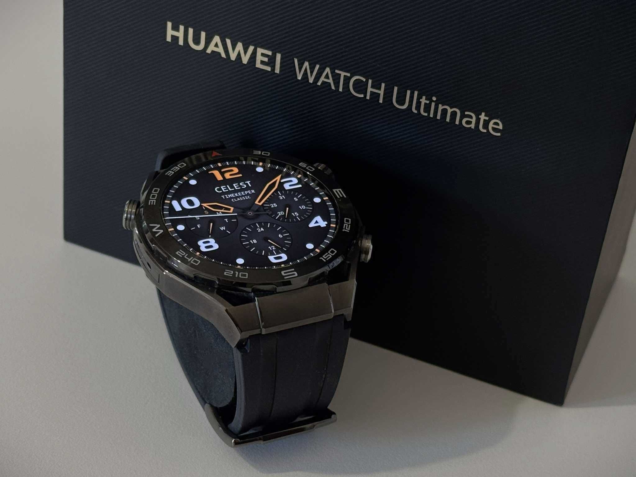 Бартер! Като НОВ! Huawei WATCH Ultimate HNBR 48.5 ММ, GPS, WLAN, SPO2