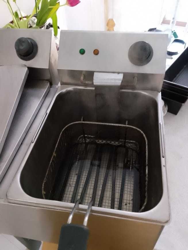 friteuza de cartofi fripteuza fripteusa fripteosa electrica 2x10 litri
